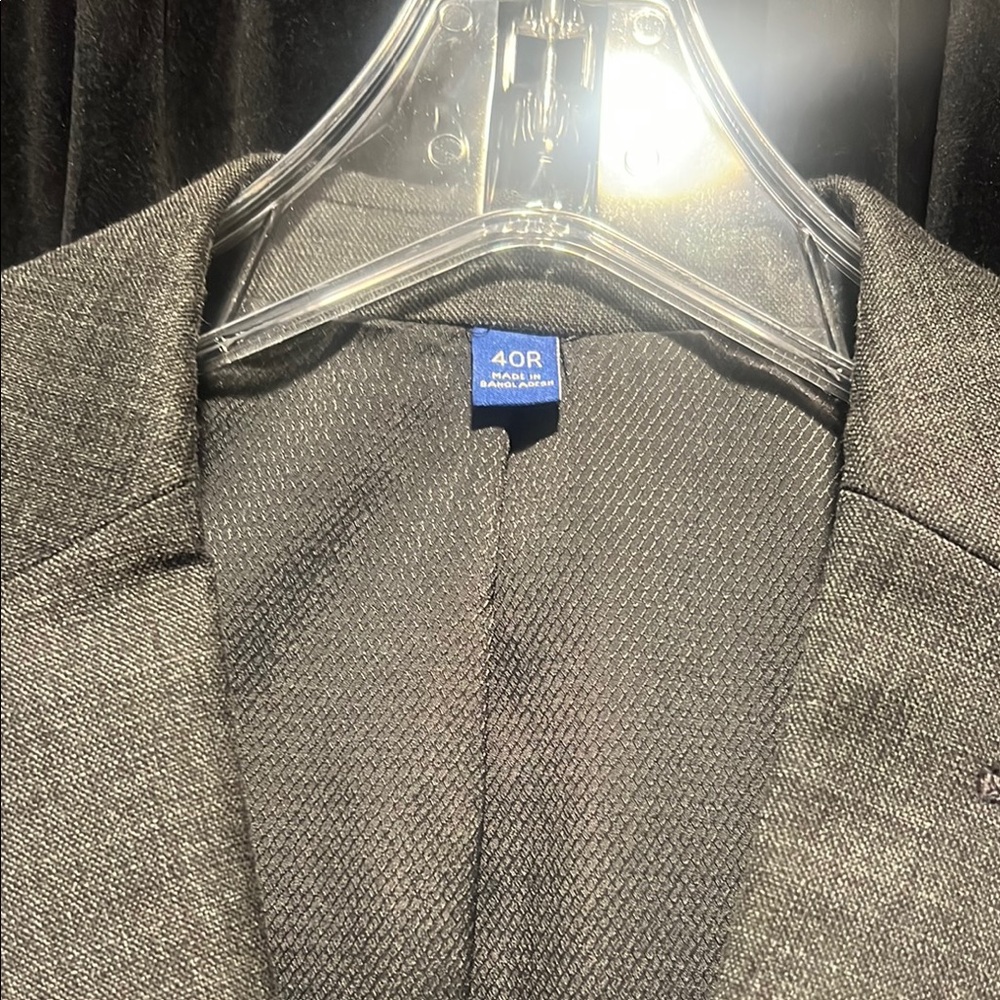 Apt. 9 Charcoal Gray Men's Blazer - Picture 2 of 2